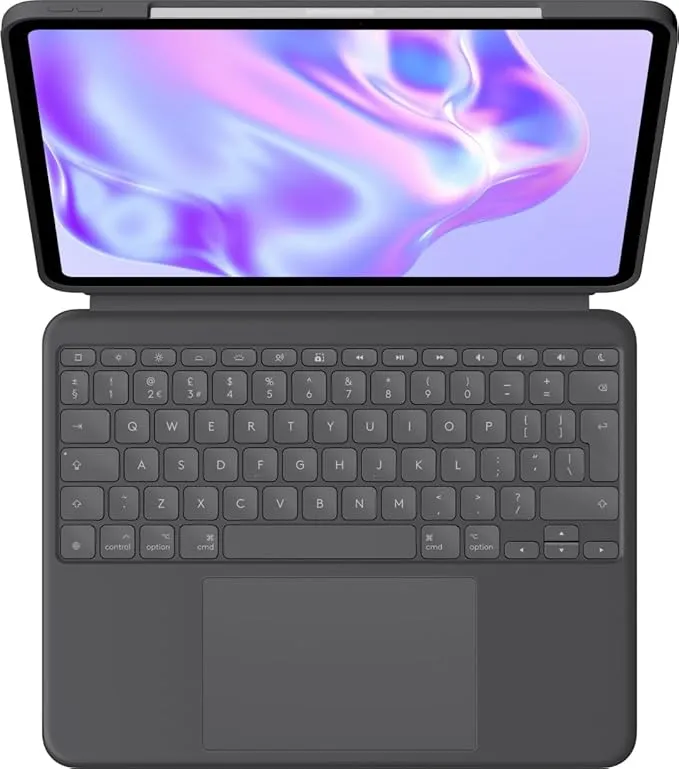 [920-012669] Logitech Combo Touch Keyboard Case with Trackpad for iPad Pro 13-inch (M4) – Graphite