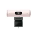Logitech Brio 500 Full HD 1080p Webcam – USB-C, Auto-Framing, Show Mode – Rose