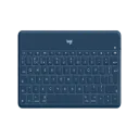 Logitech Keys-To-Go Ultra-Portable Bluetooth Keyboard for iPad/iPhone – UK Layout – Classic Blue