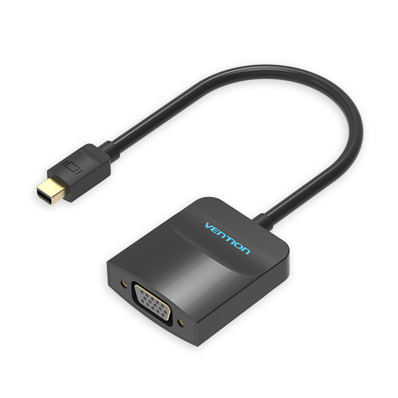 [HBDBB] VENTION Mini DP to VGA Converter 0.15M Black Model # HBDBB