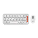 Logitech POP Icon Wireless Keyboard & Mouse Combo with Emoji Keys – US Layout – Off White