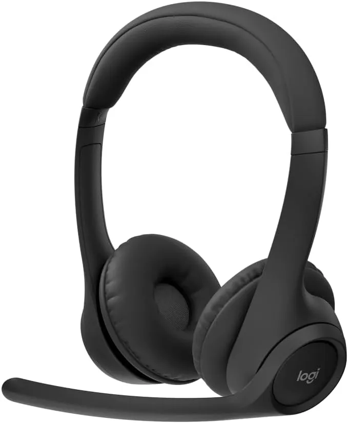 Logitech Zone 300 Bluetooth Wireless Headset – Lightweight, Multi-Device – m Midnight black