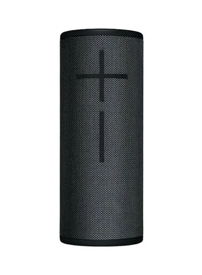 [984-001360] Logitech Ultimate Ears BOOM 3 Portable Bluetooth Speaker – 360° Sound, IP67 Waterproof – Black