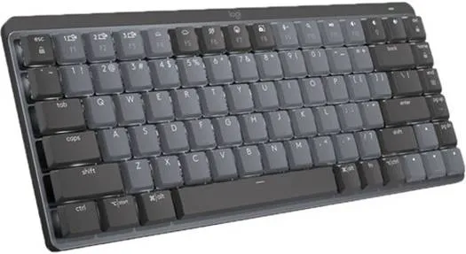 [920-010782] Logitech MX Mechanical Mini for Mac Wireless Keyboard – Tactile Quiet – US Layout – Space Grey