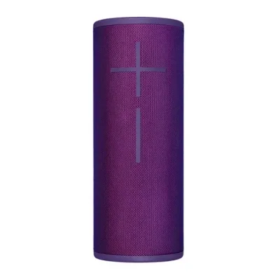 [984-001405] Logitech Ultimate Ears MEGABOOM 3 Portable Bluetooth Speaker – 360° Sound, IP67 Waterproof – Ultraviolet Purple