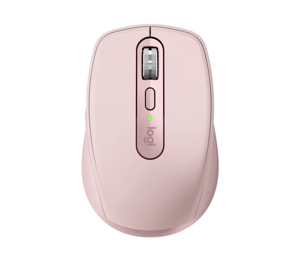 Logitech MX Anywhere 3S Compact Wireless Mouse – 8000 DPI, Bluetooth – Rose