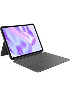 [920-012668] Logitech Combo Touch Keyboard Case with Trackpad for iPad Pro 13-inch (M4) – Arabic – Graphite