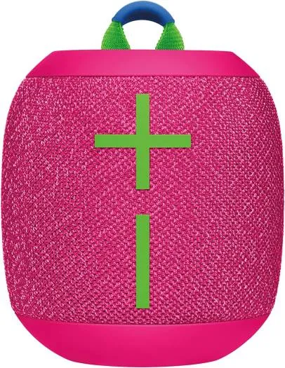 [984-001831] Logitech Ultimate Ears WONDERBOOM 3 Portable Bluetooth Speaker – IP67 Waterproof – Hyper Pink