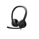 Logitech H390 USB-C Wired Computer Headset – Noise-Cancelling Mic – Midnight Black