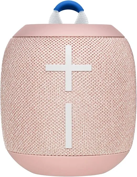 [984-001565] Logitech Ultimate Ears WONDERBOOM 2 Portable Bluetooth Speaker – Waterproof, 13-Hour Battery – Peach