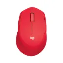 Logitech M330 Silent Plus Wireless Mouse – Silent Clicks, 1000 DPI – Red