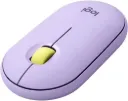 Logitech Pebble M350 Slim Wireless & Bluetooth Mouse – Silent – Lavender Lemonade