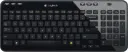 Logitech K360 Compact Wireless Keyboard – 2.4GHz, Multimedia Hotkeys – US Layout – Black