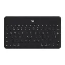 Logitech Keys-To-Go Ultra-Portable Bluetooth Keyboard for iPad – Spill-Proof – Black