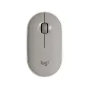 Logitech Pebble M350 Slim Wireless & Bluetooth Mouse – Silent – Sand