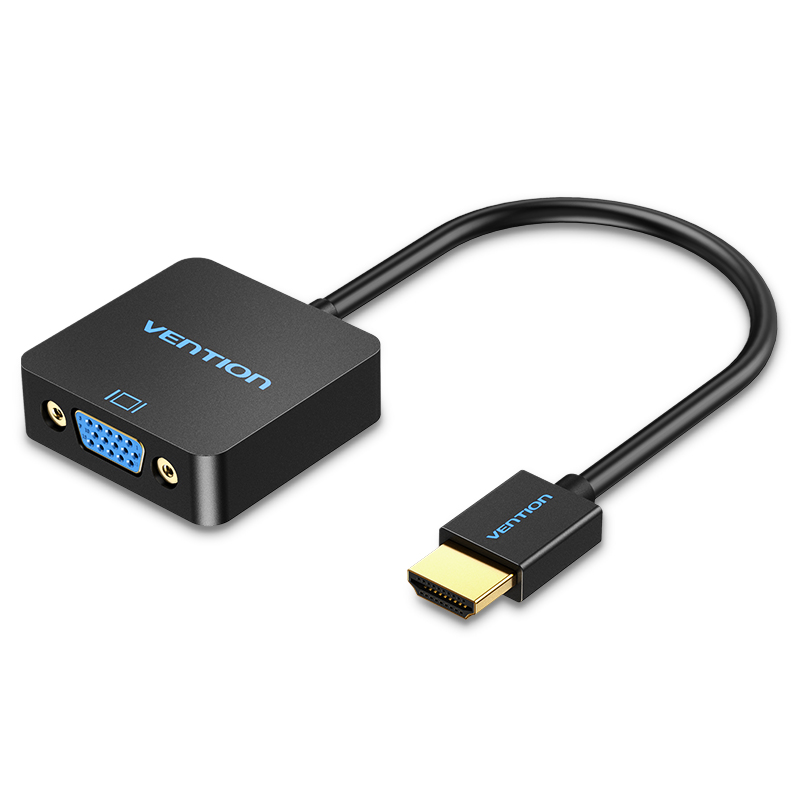 [ACRBB] VENTION HDMI to VGA Converter with Female Micro USB and Audio Port  0.15M Black Model # ACRBB