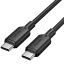 VENTION USB 2.0 Type-C Male to Type-C Male 3A Cable Black PVC Type
