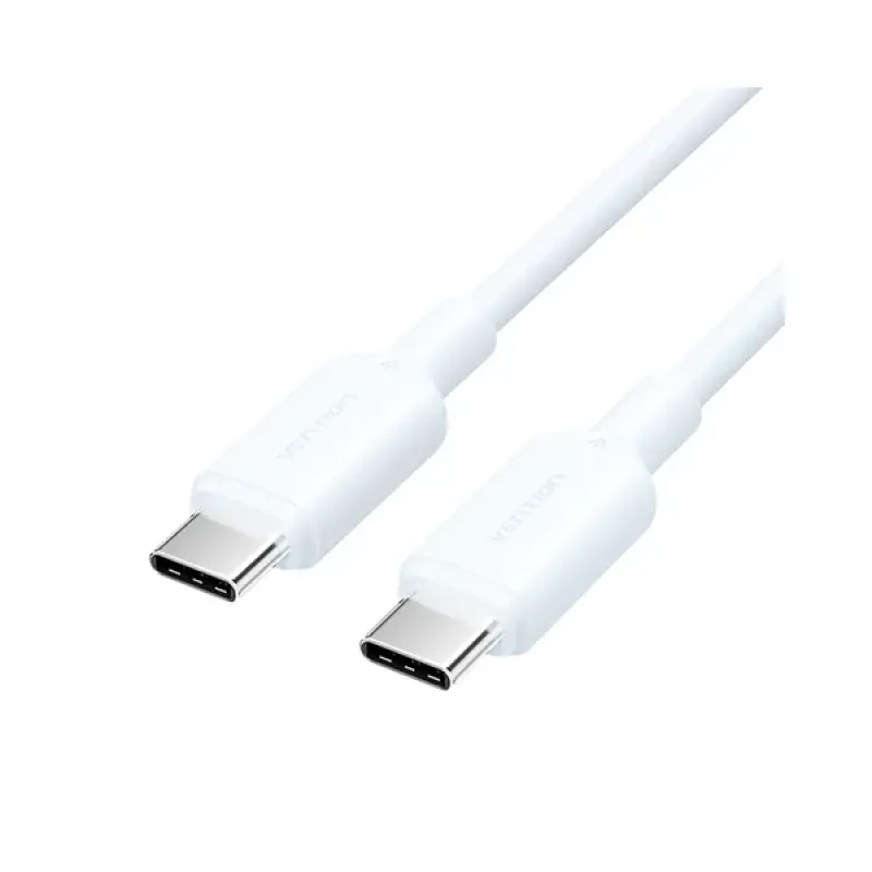VENTION USB 2.0 Type-C Male to Type-C Male 3A Cable Blue PVC Type
