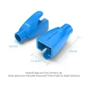 VENTION RJ45 Strain Relief Boots Blue PVC Type
