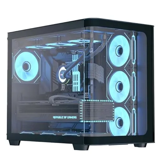 [ACCM-PN01043.11] Aerocool Case P500C-G-BK-v1 / Infinity ARGB Fan -ATX -Black