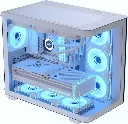 Aerocool Case P500C-G-WT-v1 / Infinity ARGB Fan -ATX -White