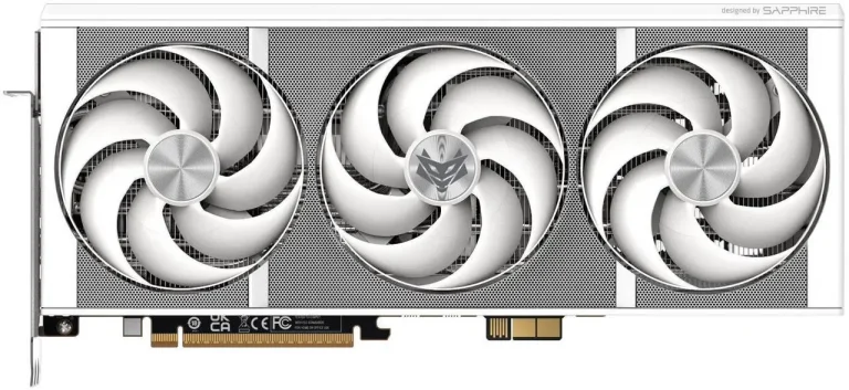 Sapphire Nitro+ AMD Radeon RX 9070 XT OC PhantomLink Polar Lite Graphics Card, 16GB GDDR6, 256-Bit, PCIe 5.0, White