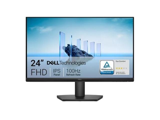 DELL SE2425HM Computer Monitor 60.5 Cm (23.8") 1920 X 1080 Pixels Full HD LCD Black