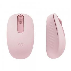 [910-007461] Logitech M196 Bluetooth Mouse - Graphite, Off-white, Rose in Rose