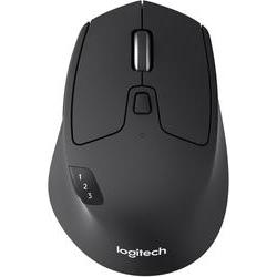 Logitech M720 Triathlon Multi-Computer Wireless Mouse in Black