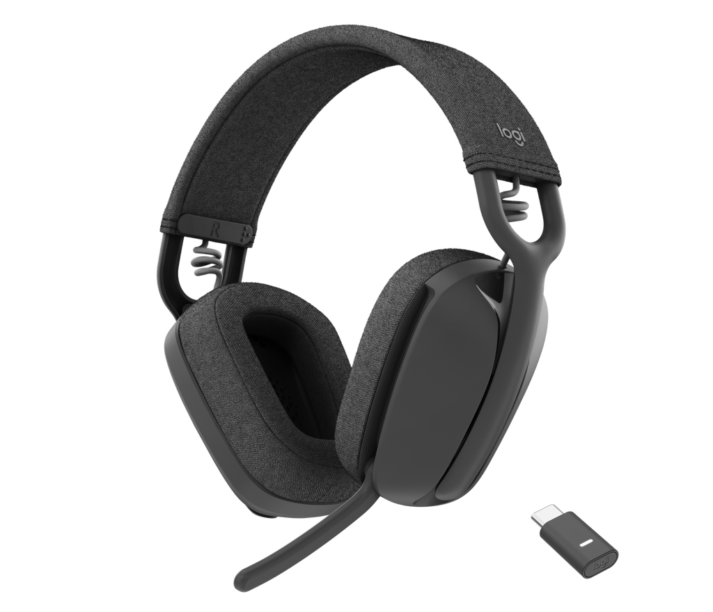 [981-001199] Logitech Zone Vibe Wireless Headset for Business in Graphite