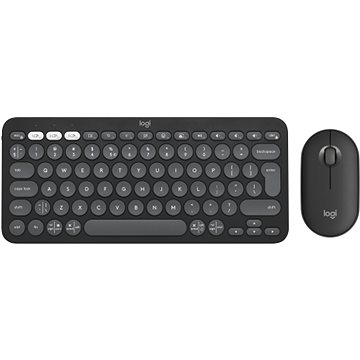 Logitech Pebble 2 Combo - Wireless Keyboard Mouse in Graphite