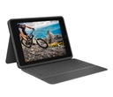 Logitech Rugged Folio - Protective Keyboard Case for iPad (7th, 8th, 9th, 10th Gen & A16) in Graphite