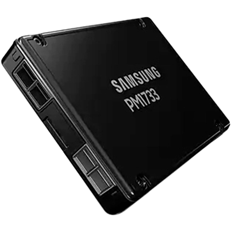 SAMSUNG PM1733a 30,72TB Enterprise SSD, 2.5" 15mm, PCIe 4.0 x4, Read/Write: 7,500/4,100 MB/s, Random Read/Write IOPS 1,600K/170K, 1 DWPD