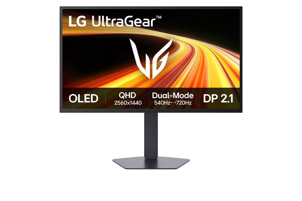 LG  27'' UltraGear™ QHD 540Hz 4th Gen Tandem OLED Gaming Monitor with Dual-Mode
