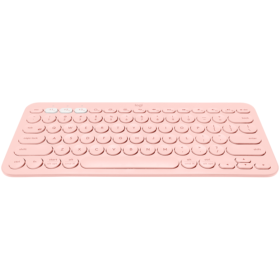 LOGITECH K380 Multi-Device Bluetooth Keyboard - ROSE - US INT'L