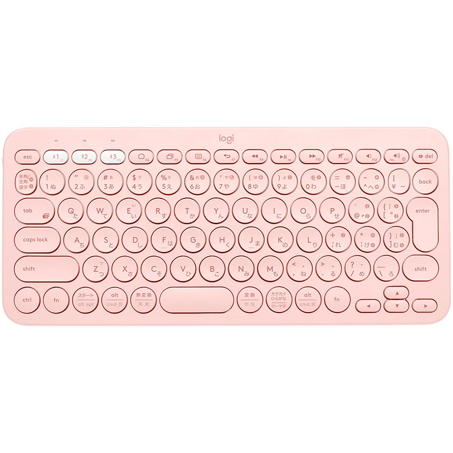 LOGITECH K380 Multi-Device Bluetooth Keyboard - ROSE - ARA