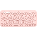 LOGITECH K380 Multi-Device Bluetooth Keyboard - ROSE - ARA