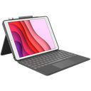 LOGITECH Combo Touch for iPad (7th, 8th, and 9th gen) - GRAPHITE - ARA
