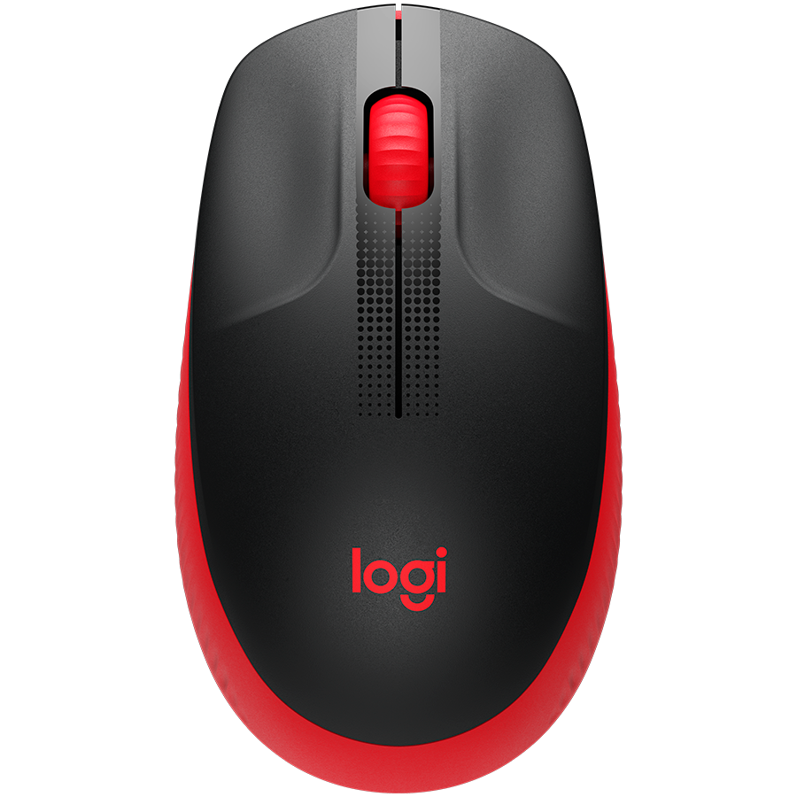[910-005908] LOGITECH M190 Wireless Mouse - RED
