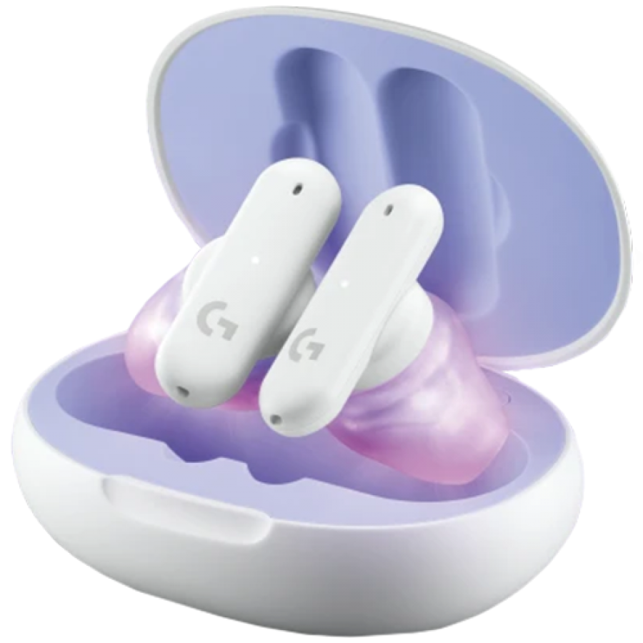 LOGITECH G FITS TWS Gaming Earbuds - LIGHTSPEED - WHITE