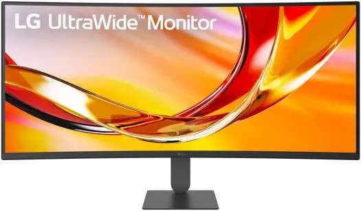 [34U640B-B] LG 34U640B-B 34-Inch UltraWide 21:9 QHD (3440 x 1440) Curved Professional Computer Monitor, 144Hz, FreeSync Premium, HDR10, HDMI, DisplayPort, USB Type-C PD 65W, Tilt/Height Adjustable Stand, Black