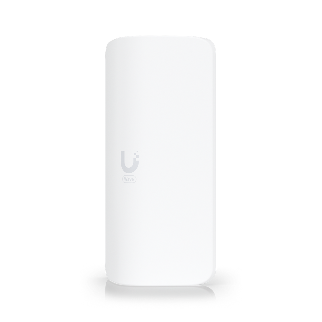 [WAVE-AP-MICRO] Wide-coverage 60GHz PtMP AP WaveTechnology. 60GHz 5Gbps max. throughput (2.5 Gbps duplex) main radio. 90° sector coverage.5 GHz 800+ Mbps weather-resilient backup radio.(1) 2.5 GbE WAN port.Integrated GPS & Bluetooth.15 clients.LR-6Km,NANO-4Km range