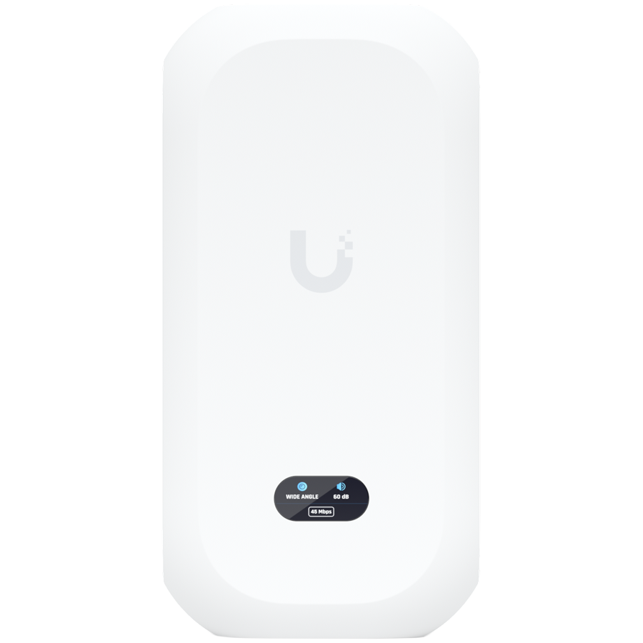 [UVC-AI-THETA] Ubiquiti UVC-AI-Theta 4K (8MP/6MP) video resolution, Flat wall mounting with discrete form-factor, Advanced AI: Detect people, read license plates, and more