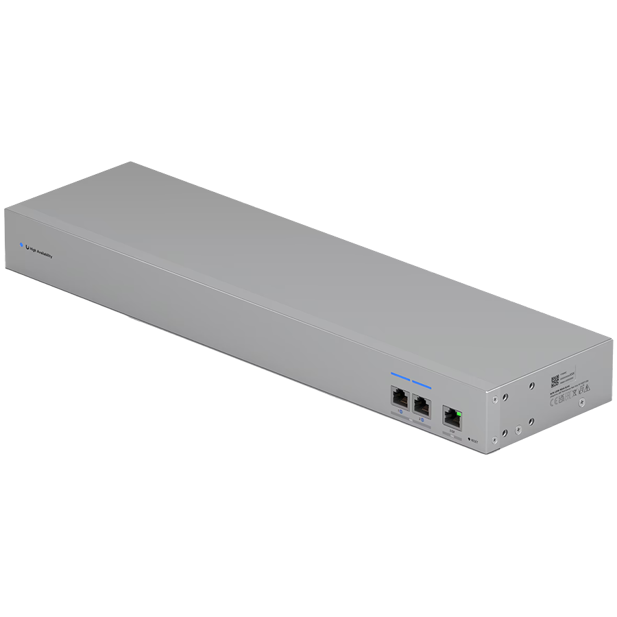 [USW-WAN-RJ45-EU] Ubiquiti WAN Switch USW-WAN-RJ45-EU 10 GbE linking two Shadow Mode High Availability UniFi Gateways to a single ISP