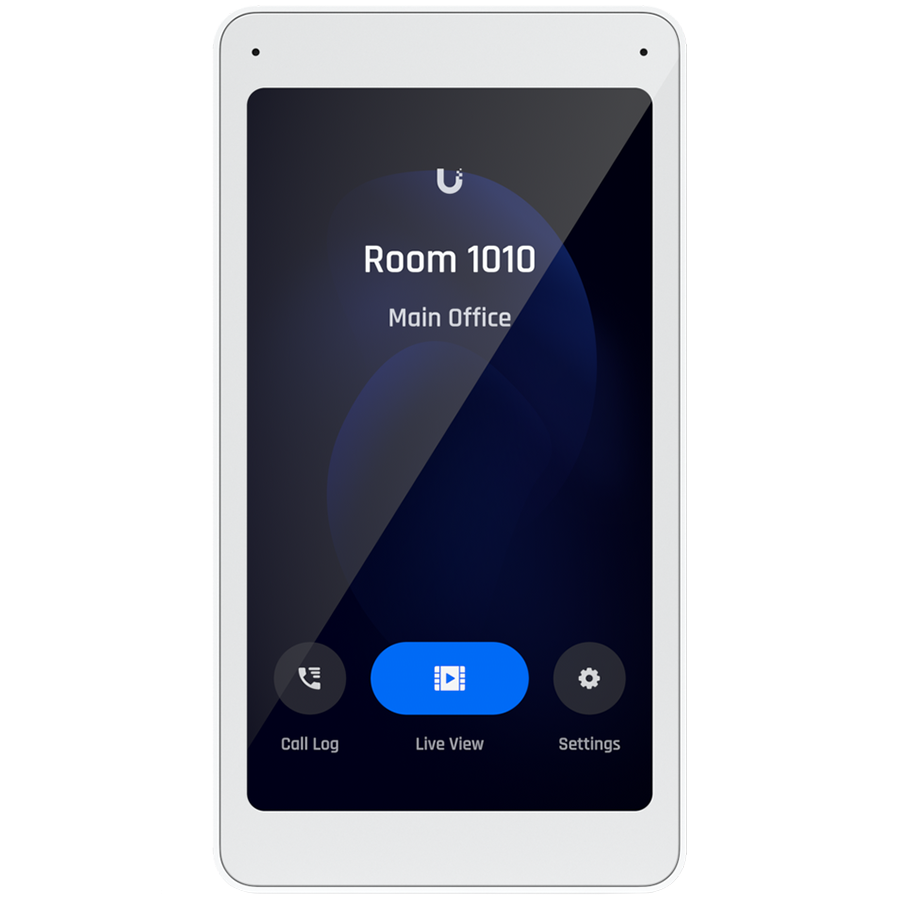 [UA-INTERCOM-VIEWER] Ubiquiti UA-Intercom-Viewer Display that pairs with the Access Intercom for visitor screening and remote access control, to mount in multiple locations throughout your building.