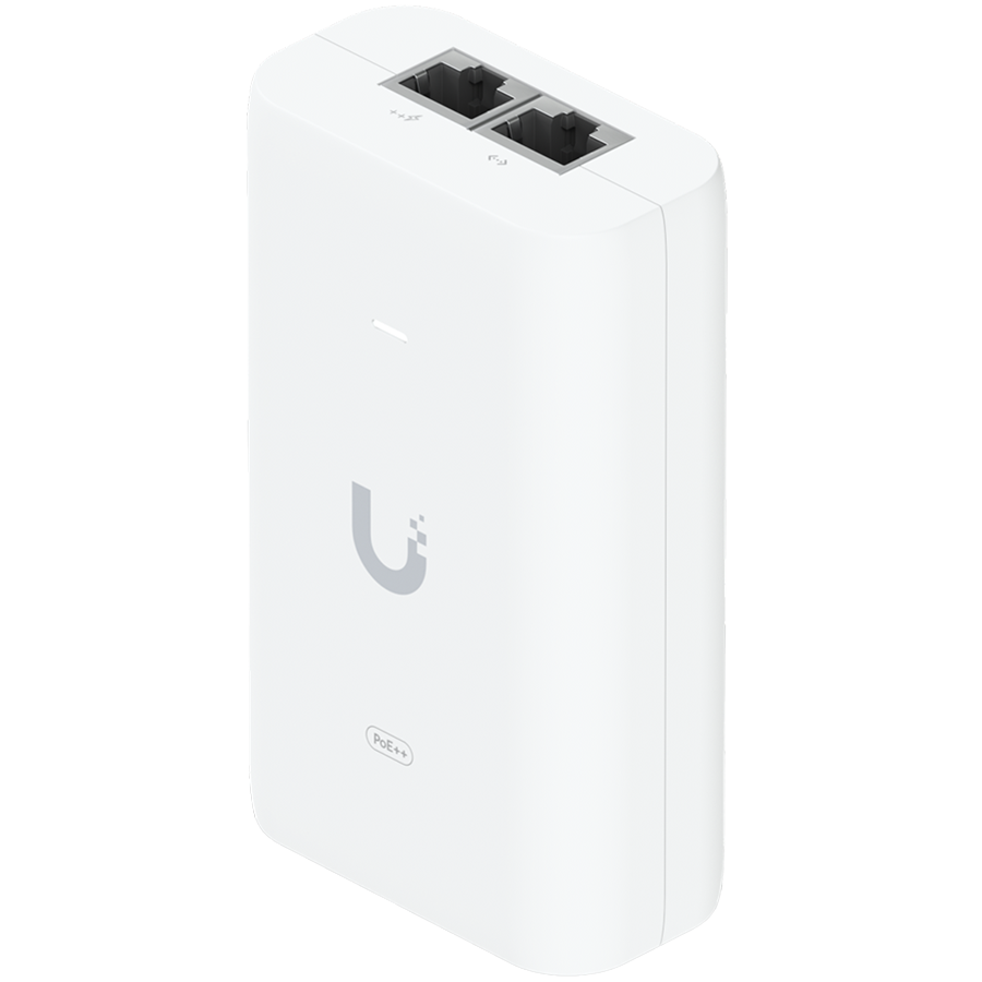 [U-POE-EU] U-POE is designed to power 802.3af PoE devices. U-POE-AF delivers up to 15W of PoE that can be used to power U6-Lite-EU and other 802.3af devices, while also protecting against electrical surges (ESD)