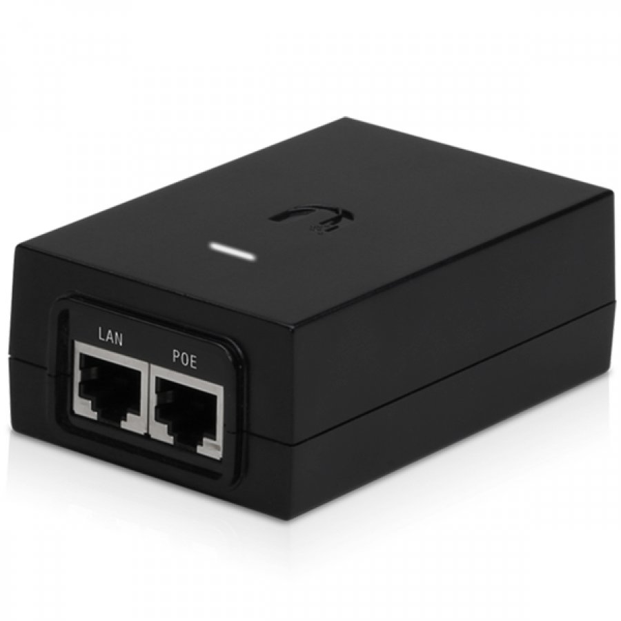 [POE-48-24W-G_EU] PoE Injector, 48VDC, 24W (RocketTi, UAP-Pro)