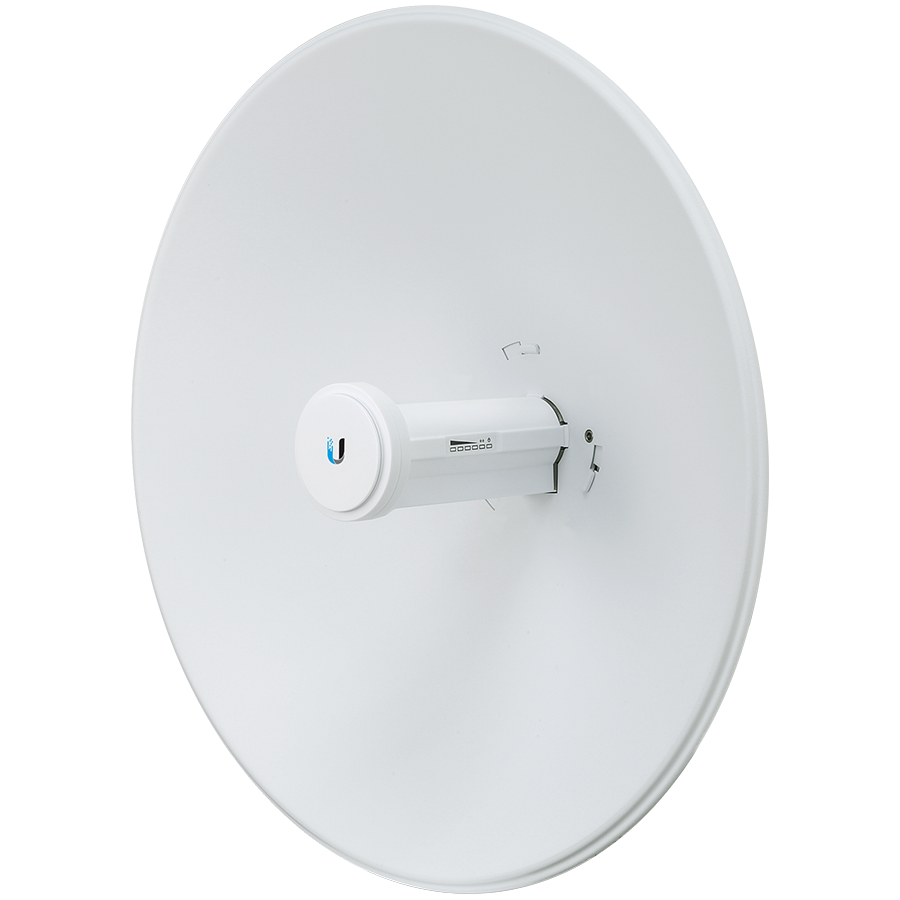 [PBE-5AC-GEN2-EU] Ubiquiti airMAX PowerBeam 5AC, High-performance 5 GHz Point-to-Point (PtP) bridge with integrated dish reflector, 5 GHz, 15+ km link range, 450+ Mbps throughput, Dedicated spectral analysis radio, Dedicated WiFi management radio, 1 x GbE RJ45 port