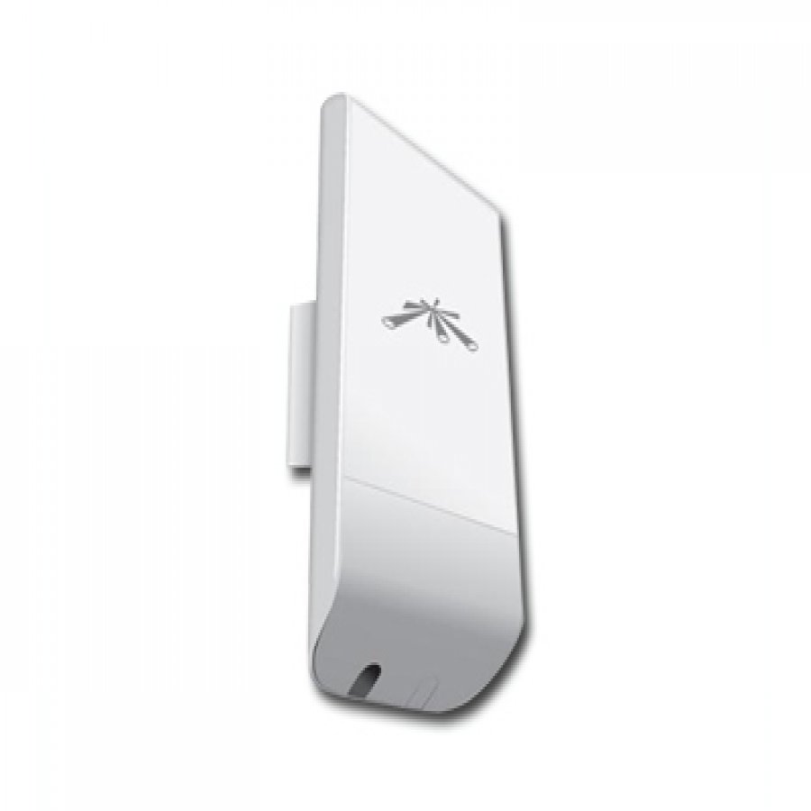 Ubiquiti NanoStation LocoM5, 5 GHZ, 13 dBi, 1 x 10/100 Ethernet Port, Power method - Passive Power over Ethernet , Outdoor UV Stabilized Plastic, Processor Atheros MIPS 24KC 400 MHz, 32 MB SDRAM, 8 MB Flash, Pole Mounting Kit Included