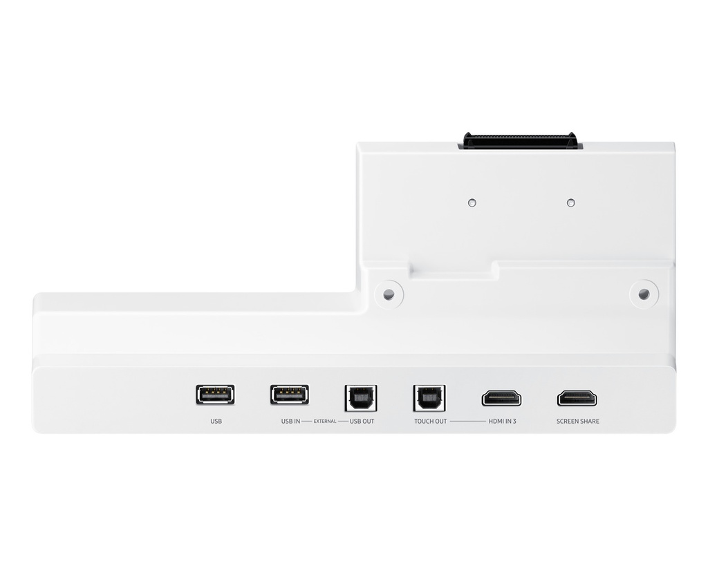 Samsung CY-TF65BRC Optional Connectivity Tray for Flip 2 interactive whiteboard accessory White Compatible with LH55WMRWBGCXUE and LH65WMRWBGCXUE